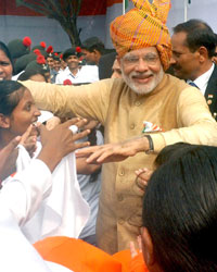 Narendra Modi at 69th Independence Day Celebrations