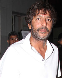 Chunky Pandey at Aadesh Shrivastava Prayer Meet