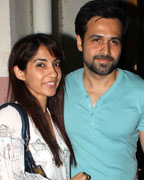 Emraan Hashmi and Parveen Shahani