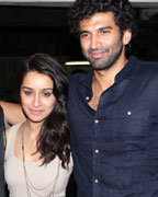 Aditya Roy Kapur and Shradha Kapoor