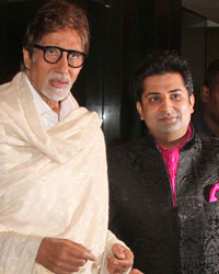 Amitabh Bachchan and Sumeet Tappo at Amitabh Launches Destiny Album