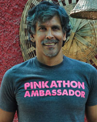 Milind Soman at Announcement of Fourth Edition of Pinkathon