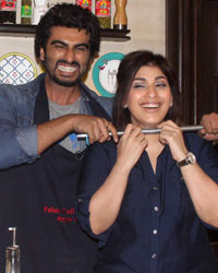 Arjun Kapoor at Arjun Kapoor Promotes Ki and Ka