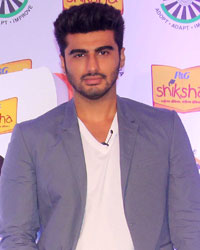 Arjun Kapoor at Arjun Supports Shiksha Campaign