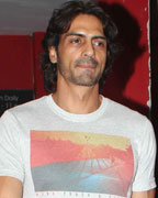 Arjun Rampal at Arjun and Mehar Rampal Snapped at PVR