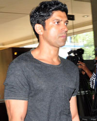 Farhan Akhtar at Ashok Chopra Condolence Meet