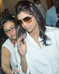 Shilpa Shetty at Ashok Chopra Condolence Meet