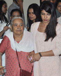 Priyanka Chopra at Ashok Chopra Condolence Meet