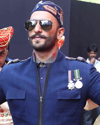 Ranveer Singh at Bajirao Mastani Poster Launch