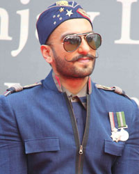Ranveer Singh at Bajirao Mastani Poster Launch