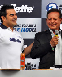 Arbaaz Khan and Salim Khan Arbaaz Khan and Salim Khan