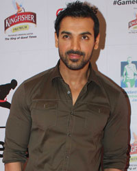 John Abraham at Beyond The Finish Line Press Launch