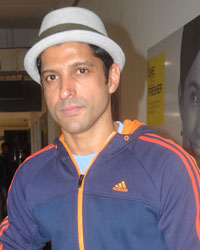 Farhan Akhtar at Bhaag Milkha Bhaag DVD Launch