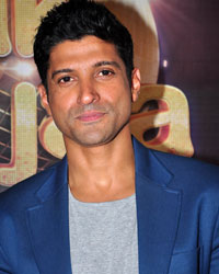 Farhan Akhtar at Bhaag Milkha Bhaag Movie Promotion