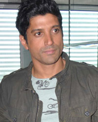 Farhan Akhtar at Bhaag Milkha Bhaag Promotion