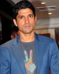 Farhan Akhtar at Birla Sun Life Associate with Bhaag Milkha Bhaag