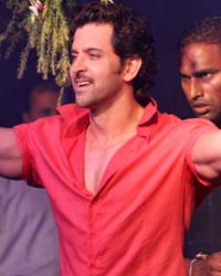 Hrithik Roshan at Bollywood Celebrates Janmashtami