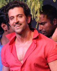 Hrithik Roshan at Bollywood Celebrates Janmashtami