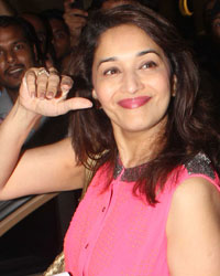 Madhuri Dixit at Bollywood Celebs Leave for SAIFTA
