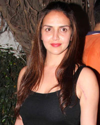 Esha Deol at Bollywood Celebs Snapped at Olive