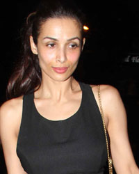 Malaika Arora at Bollywood Celebs Snapped at Olive