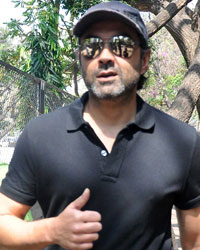 Bobby Deol at Bollywood Stars Cast their Votes