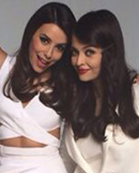 Frieda Pinto, Eva Longoria, Aishwarya Rai and Natasha Poly Frieda Pinto, Eva Longoria, Aishwarya Rai and Natasha Poly