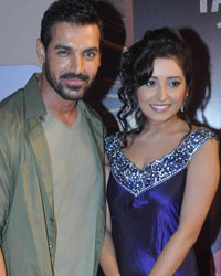 John Abraham and Asha Negi John Abraham and Asha Negi