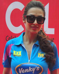 Malaika Arora at CCL 2015 Red Carpet