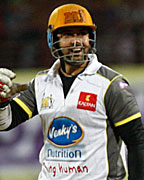 Aftab Shivdasani at CCL 3 Kerala Strikers vs Mumbai Heroes