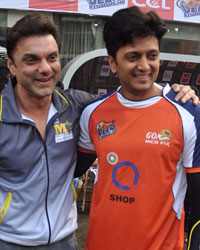 Sohail Khan and Ritesh Deshmukh Sohail Khan and Ritesh Deshmukh