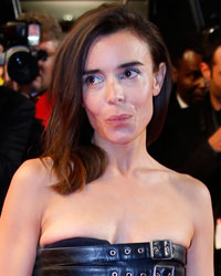 Actress Elodie Bouchez poses on the red carpet as she arrives for the screening of the film 'Only God Forgives' in competition during the 66th Cannes Film Festival