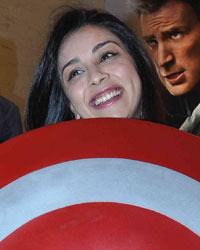 Amrita Puri at Captain America Special Screening