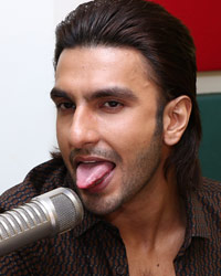 Ranveer Singh at Cast of Gunday at Radio Mirchi