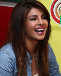 Priyanka Chopra at Cast of Gunday at Radio Mirchi