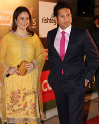 Sachin Tendulkar and Anjali Tendulkar