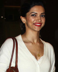 Deepika Padukone at Celebs Arrive Back From IIFA