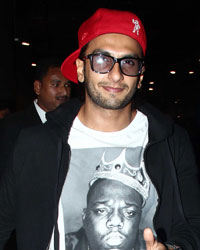 Ranveer Singh at Celebs Arrive Back From IIFA