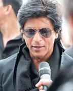 Shah Rukh Khan at Celebs Arrive in Vancouver for TOIFA