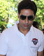 Abhishek Bachchan at Celebs Leave For Football Match