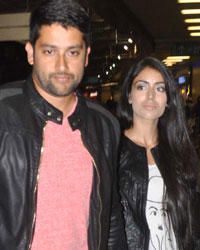 Aftab Shivdasani at Celebs Leave for IIFA 2013