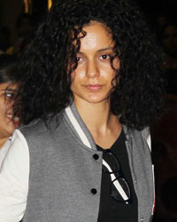 Kangana Ranaut at Celebs Leave for IIFA 2013