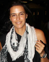 Neha Dhupia at Celebs Leave for IIFA 2013