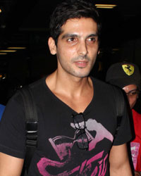 Zayed Khan at Celebs Leave for IIFA 2013