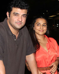 Sidharth Roy Kapur and Vidya Balan