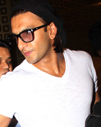 Ranveer Singh at Celebs Set Out For IIFA 2014