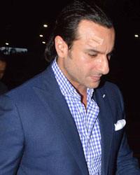 Saif Ali Khan at Celebs Set Out For IIFA 2014