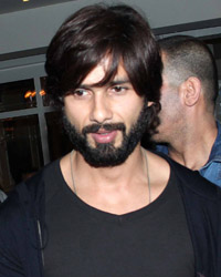 Shahid Kapoor at Celebs Snapped at Bar Launch