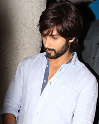 Shahid Kapoor at Celebs Snapped at Olive