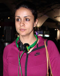 Gul Panag at Celebs Spotted at Airport